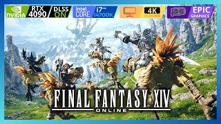 Final Fantasy XIV  RTX 4090  4K Gameplay  Ultra Graphics Settings [upl. by Enelear261]