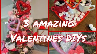 Creative Valentines decor using Dollar Tree and thrifted items [upl. by Nabatse]