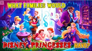 🏰👨‍👩‍👧 Imagine Disney Princesses as Moms 🤱💖  Family Fantasy [upl. by Aicatsan]