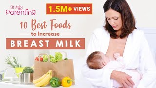 10 Best Foods to Increase Breast Milk [upl. by Kcirddor637]