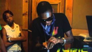 Vybz Kartel exclusive in studio footage [upl. by Horodko]