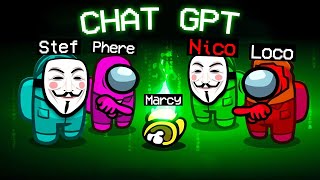 NICO VINCE GRAZIE A CHAT GPT su AMONG US [upl. by Rayford]