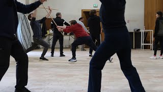 Escrime Artistique et de Spectacle Stage découverte au Château du Plessis Macé [upl. by Aniuqahs]