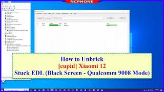 How to Unbrick Xiaomi 12 Hard Bricked  Xiaomi 12 Stuck Black Screen Unbrick [upl. by Hamann]