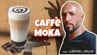 Como preparar el caffè MOKA🍫  receta ORIGINAL coffee moka latteart [upl. by Nnaecarg257]