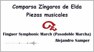 Finguer Symphonic March Pasodoble Marcha [upl. by Matthia665]