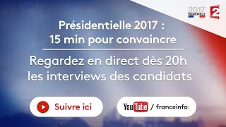 Présidentielle 2017  15 min pour convaincre  Bande Annonce France 2 [upl. by Idorb667]