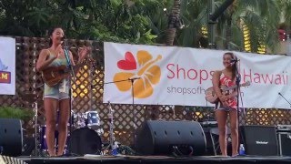 Honoka amp Azita Waikiki Spam Jam 2015 03 Beach Boys Medley  Uke On [upl. by Denby]