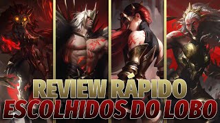 REVIEW RÁPIDO DA LINHA ESCOLHIDOS DO LOBO ESCOLHA ABSURDA [upl. by Chrotoem669]