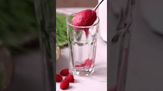 Wheatgrass Raspberry Smoothie Recipe🌱🍓  Kuvings REVO830 Cold Press Juicer [upl. by Oigimer510]