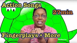 Action Songs Fingerplays and More  LittleStoryBug [upl. by Inhoj]