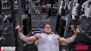 Dallas McCarvers Chest Workout  Starting Prep [upl. by Lakym491]