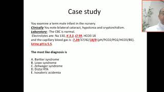 Case 63 Lowe syndrome oculo cerebro renal syndrome hypokalemia with metabolic acidosis [upl. by Eilrahc]