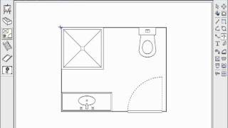 OT Draw Demo 3  Bathroom Floorplans [upl. by Amiarom]