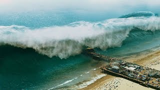 Top 5 Biggest Tsunami Caught On Camera [upl. by Stanwood]