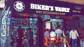 Bikers Vault  Bike Accessories Shop In Thane  Hindi [upl. by Ringo]