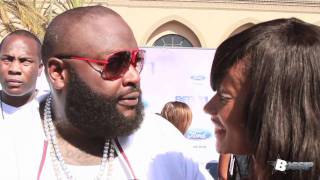 Rick Ross Called Officer Ricky During Red Carpet Interview At BET Awards 2011 [upl. by Lemmuela]