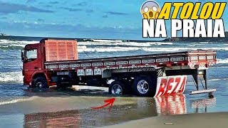 GIGANTE GFM ATOLADO NA PRAIA [upl. by Jehoash25]