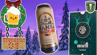 BIER ADVENTSKALENDER 2024  Türchen 1 HANSA PILS [upl. by Ztnahc840]