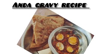 Anda gravy restaurant style❤️ Egg gravy recipe  Egg masala  Recipe by aqveen [upl. by Lelia615]