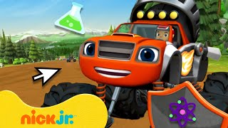 Blaze and the Monster Machines  Blaze Usa STEM para Resgatar Cavaleiros Contar e Mais  Nick Jr [upl. by Egedan]