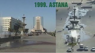 Astana city Nur Sultan Kazakhstan 1999 capital of Kazakhstan Астана Казахстан CITY TOUR Nur Sultan [upl. by Esiouqrut]