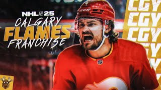 Calgary Flames Franchise In NHL 25 Ep 1 [upl. by Primaveria847]