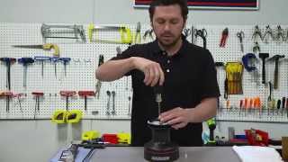 Servicing the Harken 40 Radial Winch [upl. by Yelrebmik]