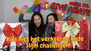 KIES NIET HET VERKEERDE CADEAU SLIJM CHALLENGE met CHIARA  400K GIVEAWAY [upl. by Enasus]