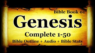 Holy Bible Book 01 The Book of Genesis  KJV Read Along HD 4K Audio Text Narration 1 [upl. by Diarmit]