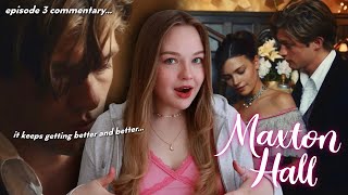 THIS SHOW IS OFFENSIVELY GOOD 🎀 Maxton Hall episode 3 reaction amp commentary [upl. by Ermengarde]