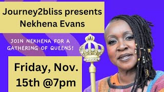 Presenting Nekhena Evans  Fri Nov 15th 7pm [upl. by Symer7]