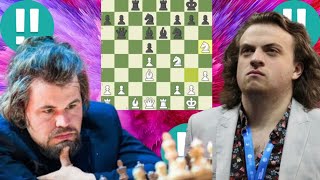 Crazy Hans Niemann vs Magnus Carlsen 187 [upl. by Millicent]