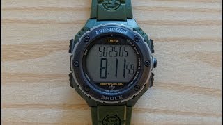 Timex Expedition Shock XL T49951  Erster Eindruck [upl. by Atiugram787]