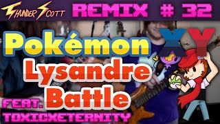 Pokémon XY Lysandre Battle  Metal Remix ft ToxicxEternity [upl. by Atreb]