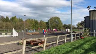 Radfords arena Eventing 80 winter series 2018 Deioisaf Finlay [upl. by Roxy]