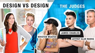 Design vs Design Color Challenge ft judges James Charles Kristen McAtee and Jeffrey Alan Marks [upl. by Joycelin]