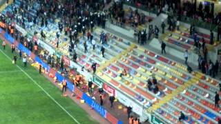 Kayserispor  ÇaykurRize Spor Olayları 12042014 [upl. by Tallula]