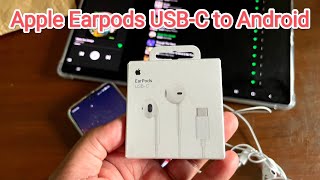 Do Apple EarPods USBC work with Android [upl. by Cutlip]