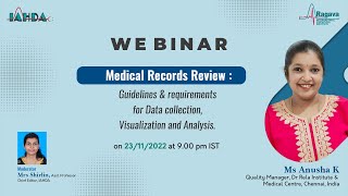 Medical Records Review Guidelines and Requirements for Data collection Visualization and Analysis [upl. by Harlamert]