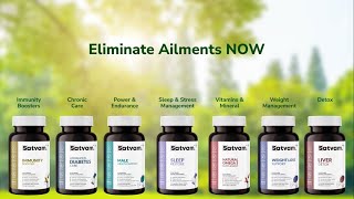 Satvam Nutrition  PlantBased SugarFree Health Supplements for overall wellbeing [upl. by Windsor]