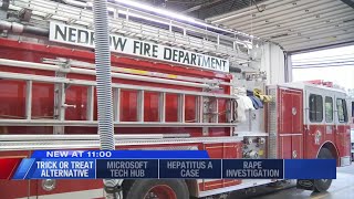 Nedrow Fire Department offering trick or treating alternative [upl. by Glenn]