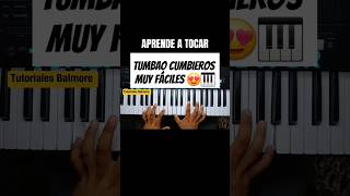 Tumbao Piano En Cumbia  Fácil  Como Tocar el Piano para Principiantes Piano Principiantes [upl. by Hayne687]