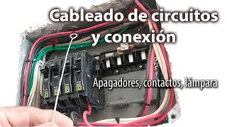 CONEXIONES DE UNA INSTALACIÓN ELÉCTRICA [upl. by Imis]