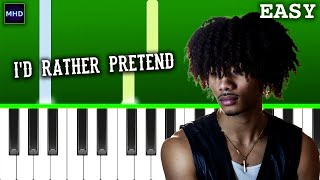 Bryant Barnes  Id Rather Pretend Piano Tutorial [upl. by Millie656]