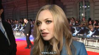 Amanda Seyfried In Time UK premiere Interview [upl. by Vita]