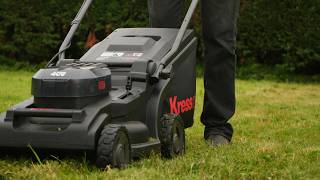 Kress 40V 41cm Mower Review Best Budget Electric Lawn Mower [upl. by Akitahs]