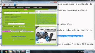 Como usar o controle do ps3 no pc [upl. by Donell]