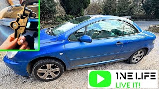 Peugeot 307 Crankshaft Sensor Location How To Remove and Replace [upl. by Oinimreh95]