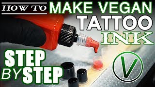 DIY VEGAN TATTOO INK [upl. by Cave140]